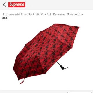 シュプリーム(Supreme)のsupreme ShedRain World Famous Umbrella 傘(傘)