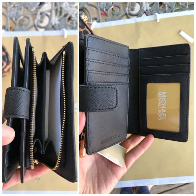 Michael Kors(マイケルコース)のマイケルコース レオパード柄クロスボディバッグ&二つ折財布セット レディースのバッグ(ショルダーバッグ)の商品写真