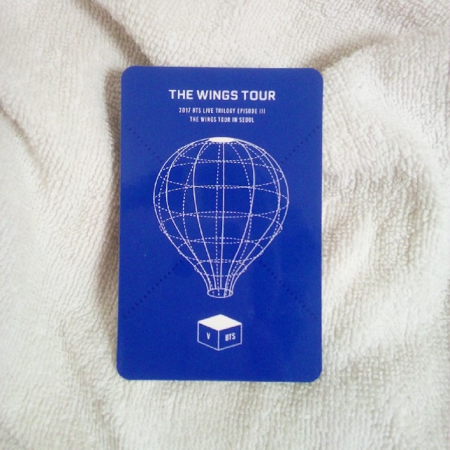 ライトニングボルト 【RM】BTS THE WINGS TOUR IN SEOUL DVD トレカ