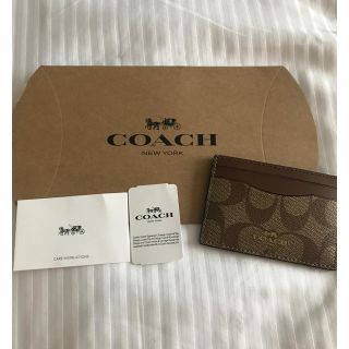 コーチ(COACH)のCOACH カードケース、お財布とセットでお買い上げでお値引きあり！(名刺入れ/定期入れ)