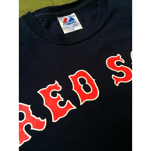 【未使用】松坂大輔　Tシャツ レッドソックス　RED SOX 18番 MLB L