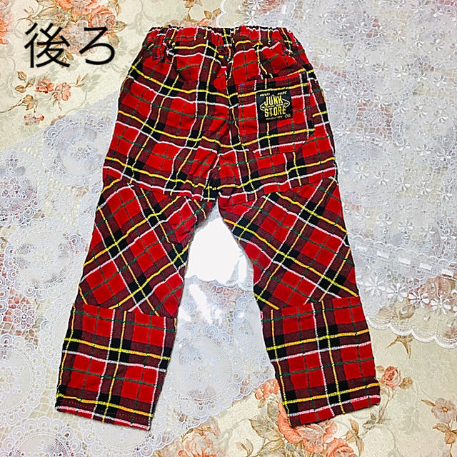 JUNK STORE(ジャンクストアー)のジャンクストア　パンツ　90㎝ キッズ/ベビー/マタニティのキッズ服男の子用(90cm~)(パンツ/スパッツ)の商品写真