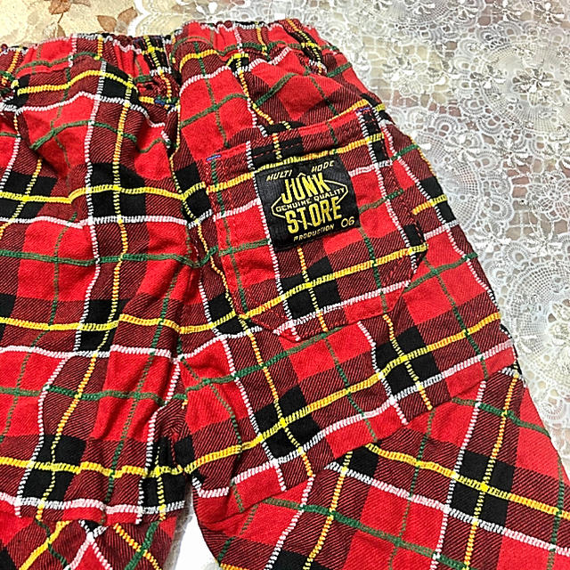 JUNK STORE(ジャンクストアー)のジャンクストア　パンツ　90㎝ キッズ/ベビー/マタニティのキッズ服男の子用(90cm~)(パンツ/スパッツ)の商品写真