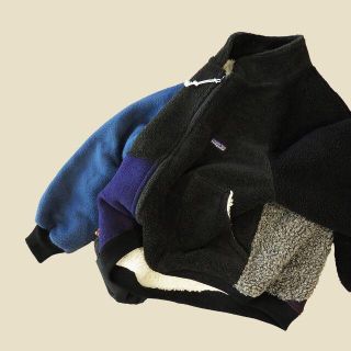 ジレ(gilet)のgilet patagonia ジレ パタゴニア リメイク(ブルゾン)