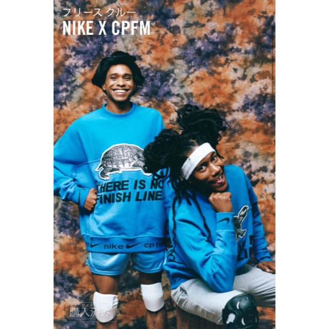 最新な NIKE - フリース　クルー cpfm Nike スウェット