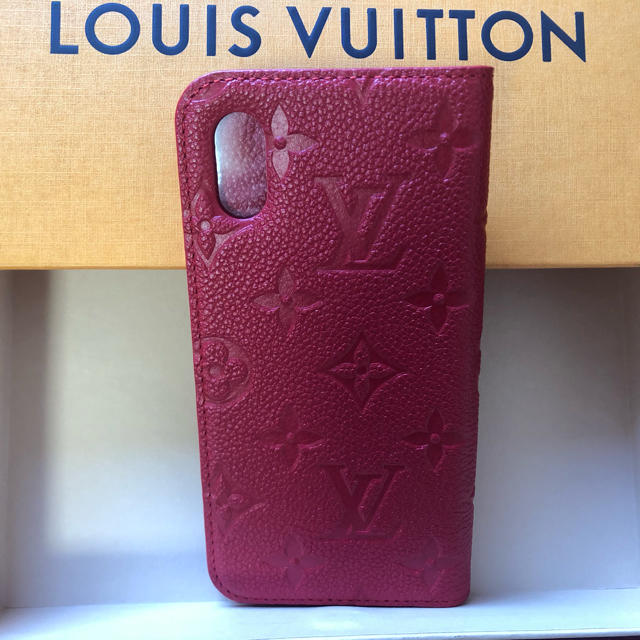LOUIS VUITTON - iphone ケース　激レア　赤　スカーレットの通販