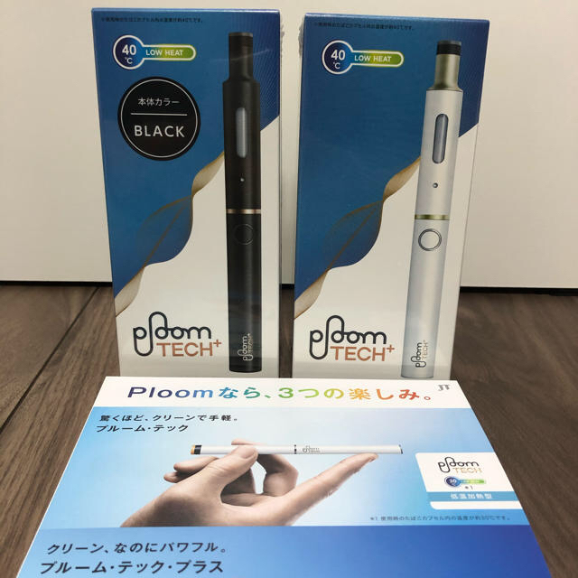 PloomTECH(プルームテック)の電子タバコ Ploom TECH +  スターターキット 2点 メンズのファッション小物(タバコグッズ)の商品写真