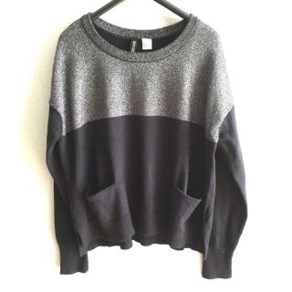 エイチアンドエム(H&M)のH&Ｍ ラメ入りカットソー🌟(カットソー(長袖/七分))