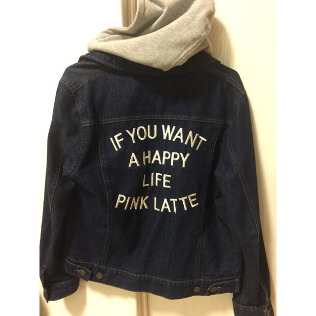 PINK-latte(ピンクラテ)の PINK- latte  Gジャン  S キッズ/ベビー/マタニティのキッズ服女の子用(90cm~)(ジャケット/上着)の商品写真