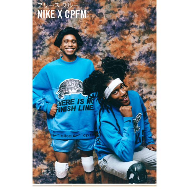 CPFM × NIKE フリースクルー Sサイズ