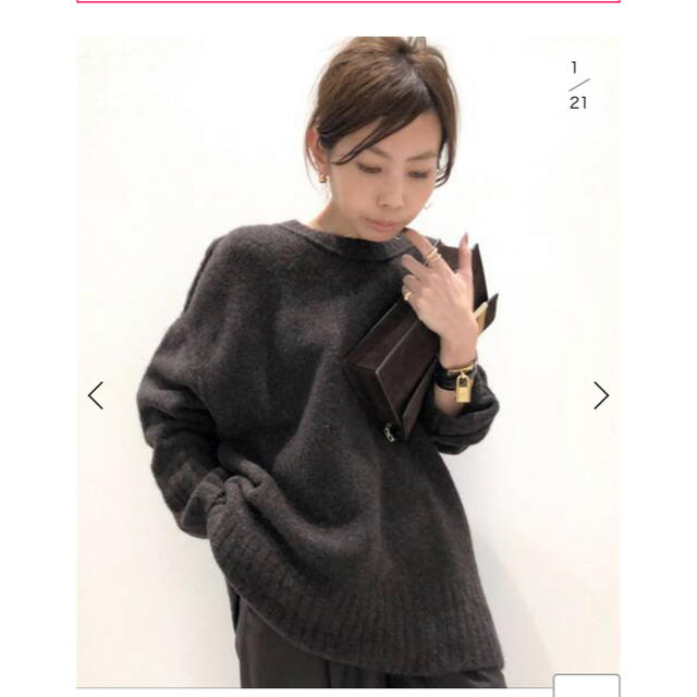 L'Appartement アパルトモン BF Knit ブラウン