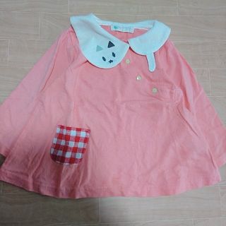 ナルミヤ インターナショナル(NARUMIYA INTERNATIONAL)のbabycheer♡ロンt チュニック ワンピース 90(Tシャツ/カットソー)