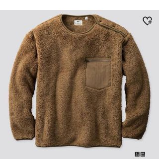 ユニクロ(UNIQLO)のユニクロ × エンジニアードガーメンツ フリースプルオーバー L ベージュ(ブルゾン)