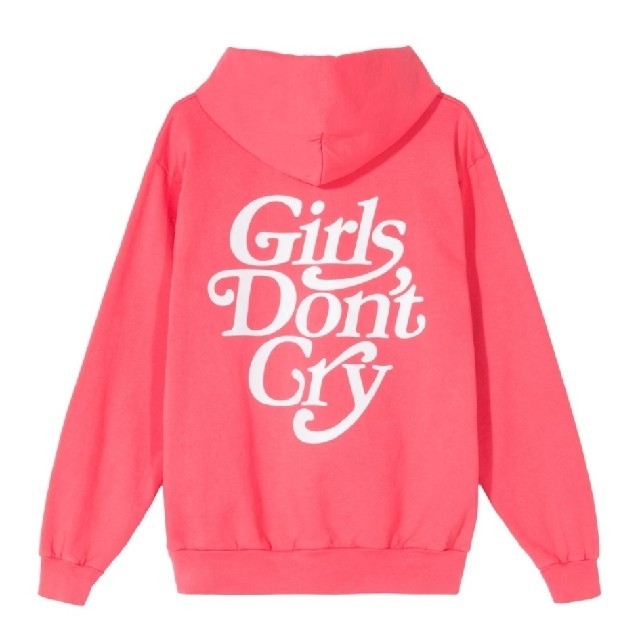 XL Girls Don't Cry GDC LOGO Hoody PinkGDCのXLGirlsDon