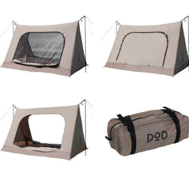 DOPPELGANGER(ドッペルギャンガー)の【rise0118様専用】DOD WALLABY TENT ワラビーテント スポーツ/アウトドアのアウトドア(テント/タープ)の商品写真