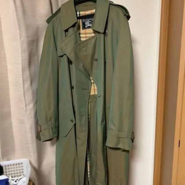 BURBERRY - Burberry トレンチコート 玉虫色 カーキ色の通販 by とー