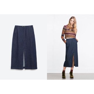 ザラ(ZARA)のお値下げ！ZARA♡ミディ丈スカート(ロングスカート)