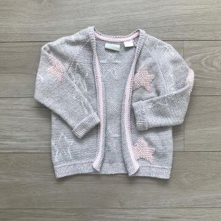 ザラキッズ(ZARA KIDS)のザラ 星柄 カーディガン 98センチ(カーディガン)