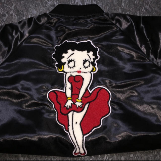 Betty Boop Saten Jacket