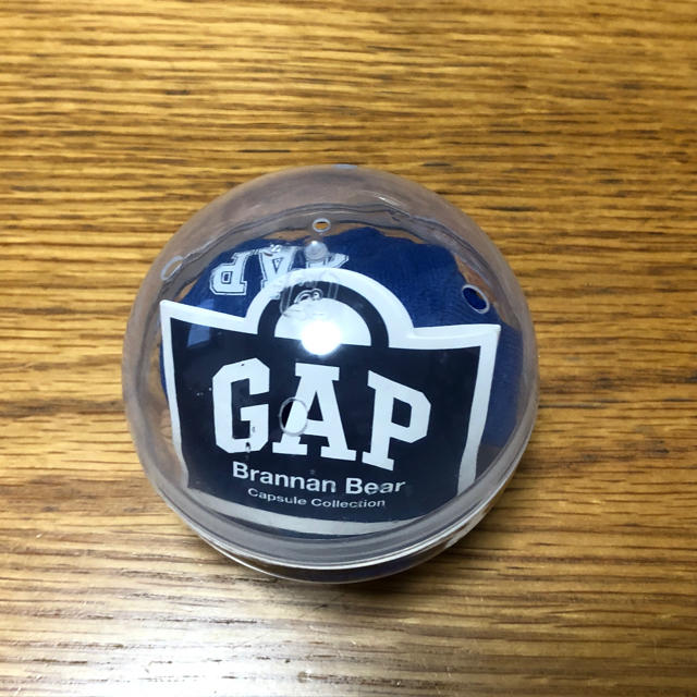 GAP(ギャップ)のGAPパーカー　幻のガチャガチャ  ブルー エンタメ/ホビーのおもちゃ/ぬいぐるみ(キャラクターグッズ)の商品写真