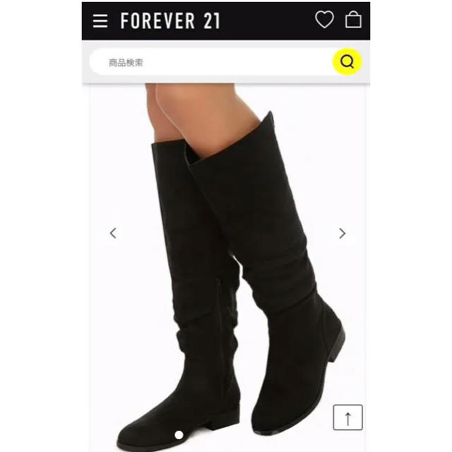 FOREVER 21(フォーエバートゥエンティーワン)のロングブーツ  レディースの靴/シューズ(ブーツ)の商品写真