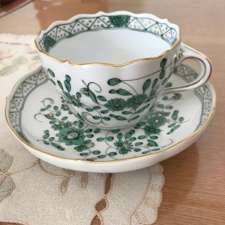 マイセン(MEISSEN)のマイセン Meissen インドの華 カップ＆ソーサー(食器)