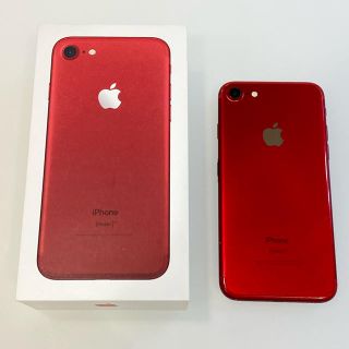 アップル(Apple)のしょてぃ様専用　iPhone7 product RED (スマートフォン本体)