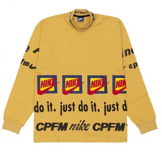 ナイキ(NIKE)のNIKE×CPFM ロングスリーブTシャツ ロンtee S(Tシャツ/カットソー(七分/長袖))