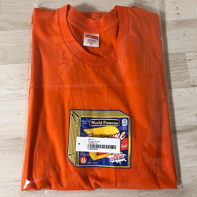 Supreme(シュプリーム)のCheese Tee【XL】 メンズのトップス(Tシャツ/カットソー(半袖/袖なし))の商品写真