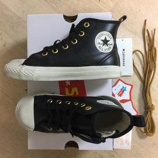 コンバース(CONVERSE)のコンバース オールスター ハイカット  18㎝ 大人顔負けレザー調 (スニーカー)