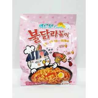 韓国★ プルダックポックンミョン ラーメン トッポッキ トッポギ カルボナーラ (インスタント食品)