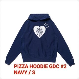 ジーディーシー(GDC)のGDC PIZZA HOODIE GDC #2 NAVY / S ③(パーカー)