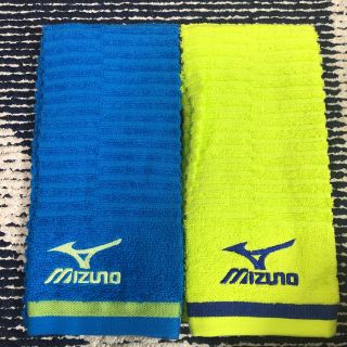 ミズノ(MIZUNO)のMIZUNO ミズノ フェイスタオル 新品×2枚(タオル/バス用品)