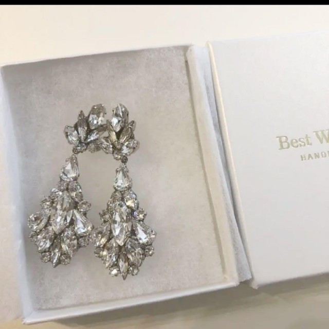 Vera Wang(ヴェラウォン)のブライダルイヤリング レディースのアクセサリー(イヤリング)の商品写真