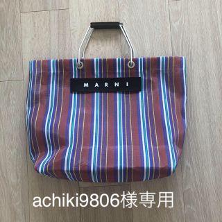 マルニ(Marni)のマルニ　フラワーカフェバッグ (トートバッグ)