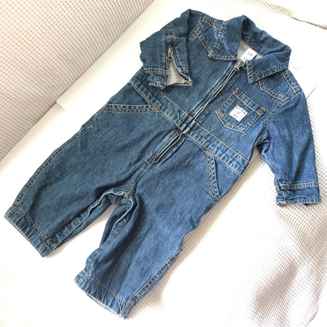 babyGAP(ベビーギャップ)のベビーギャップ　オーバーオール キッズ/ベビー/マタニティのベビー服(~85cm)(ロンパース)の商品写真