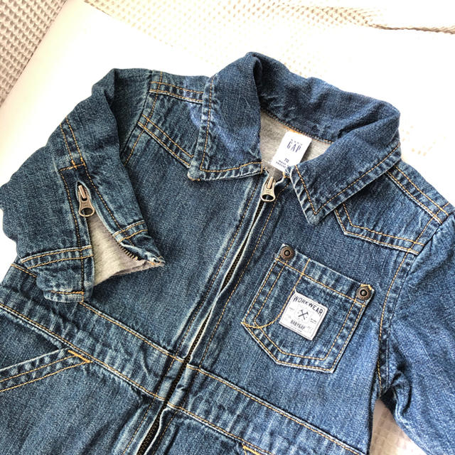 babyGAP(ベビーギャップ)のベビーギャップ　オーバーオール キッズ/ベビー/マタニティのベビー服(~85cm)(ロンパース)の商品写真