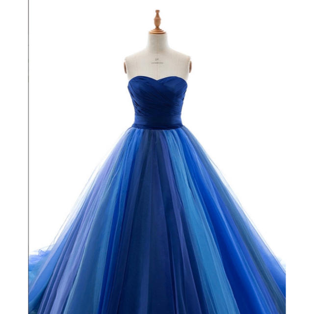 カラードレス ブルー 7号フォーマル/ドレス
