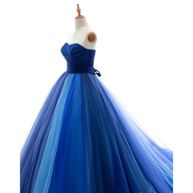 カラードレス ブルー 7号 - フォーマル/ドレス