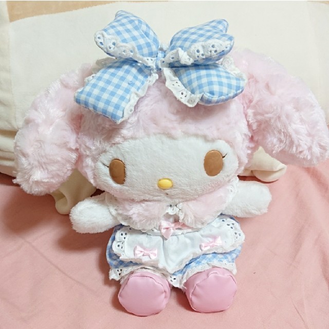 白木/黒塗り 激レア*マイメロディ*おめかし シリーズ*ぬいぐるみ