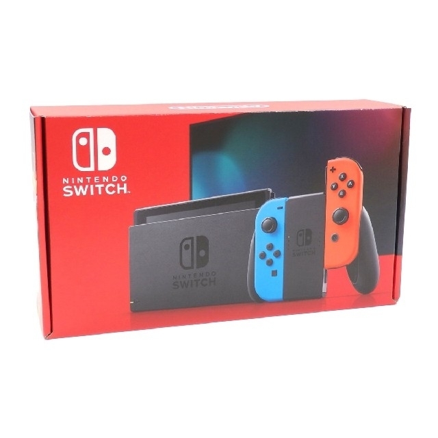 任天堂 - 完全新品未開封 新型 Nintendo Switch ネオン 4台 送料込