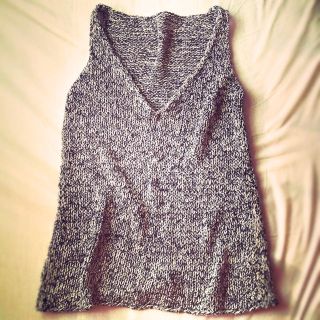 ザラ(ZARA)のZARA knit タンク(タンクトップ)