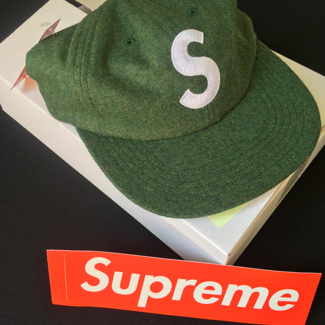 キャップシュプリームキャップ supreme Sロゴキャップ