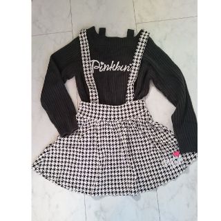 ベビードール(BABYDOLL)のBABYDOLL pinkhunt セーター 160(ニット)