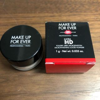 メイクアップフォーエバー(MAKE UP FOR EVER)の新品 サンプルサイズ メイクアップフォーエバー ウルトラHDルースパウダー 1g(フェイスパウダー)