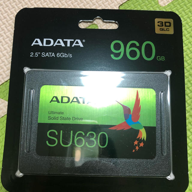 PC/タブレットADATA SSD 960GB 2個