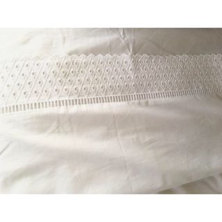 ザラホーム(ZARA HOME)の新品⭐︎ZARA home コットン  レース　シーツ(シーツ/カバー)