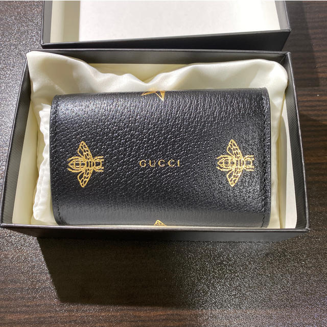 キーケース 大幅値下げ【新品未使用】GUCCI キーケース 蜂 bee 箱