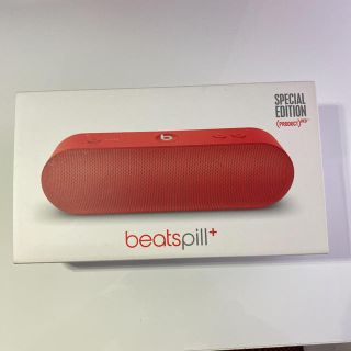 アップル(Apple)のBeats Pill+ レッド　おまけ付き(スピーカー)