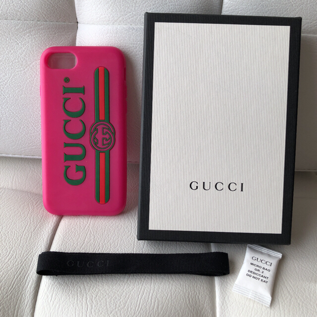 入園入学祝い Gucci - シリコンケース SE 8 iPhone7 正規品GUCCI iPhoneケース